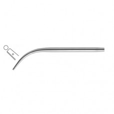 Suction Tube Stainless Steel, 18 cm - 7" Diameter 3.0 mm Ø Suction Tube Stainless Steel, 18 cm - 7" Diameter 3.0 mm Ø